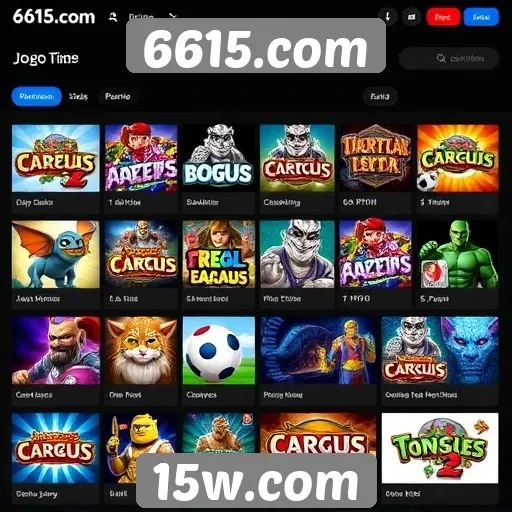 Popularidade de jogos no 6615.com entre jogadores